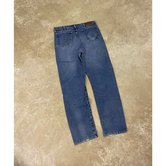 Cabela’s Men’s Jeans 36x36 Blue Denim Classic Fit 5 Pocket Workwear Outdoor USA - Picture 4 of 4